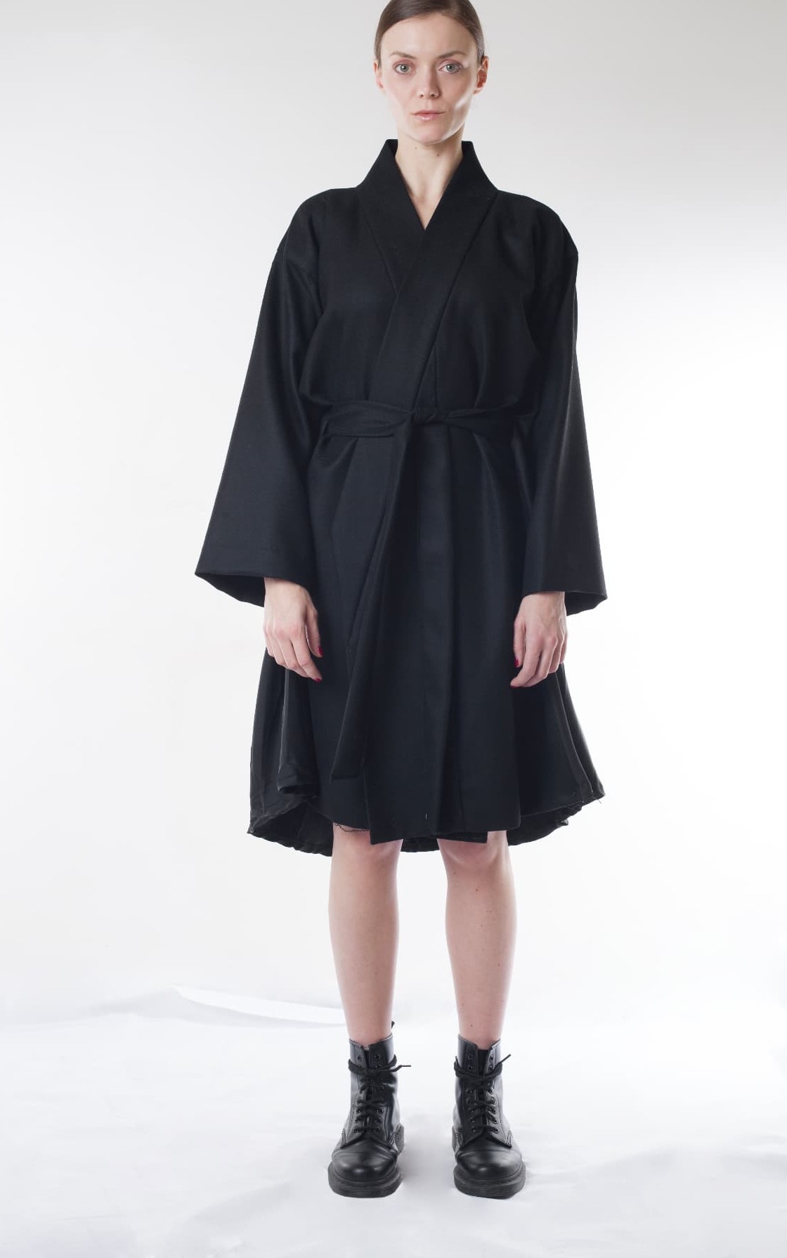 Ana Coat, worn — front