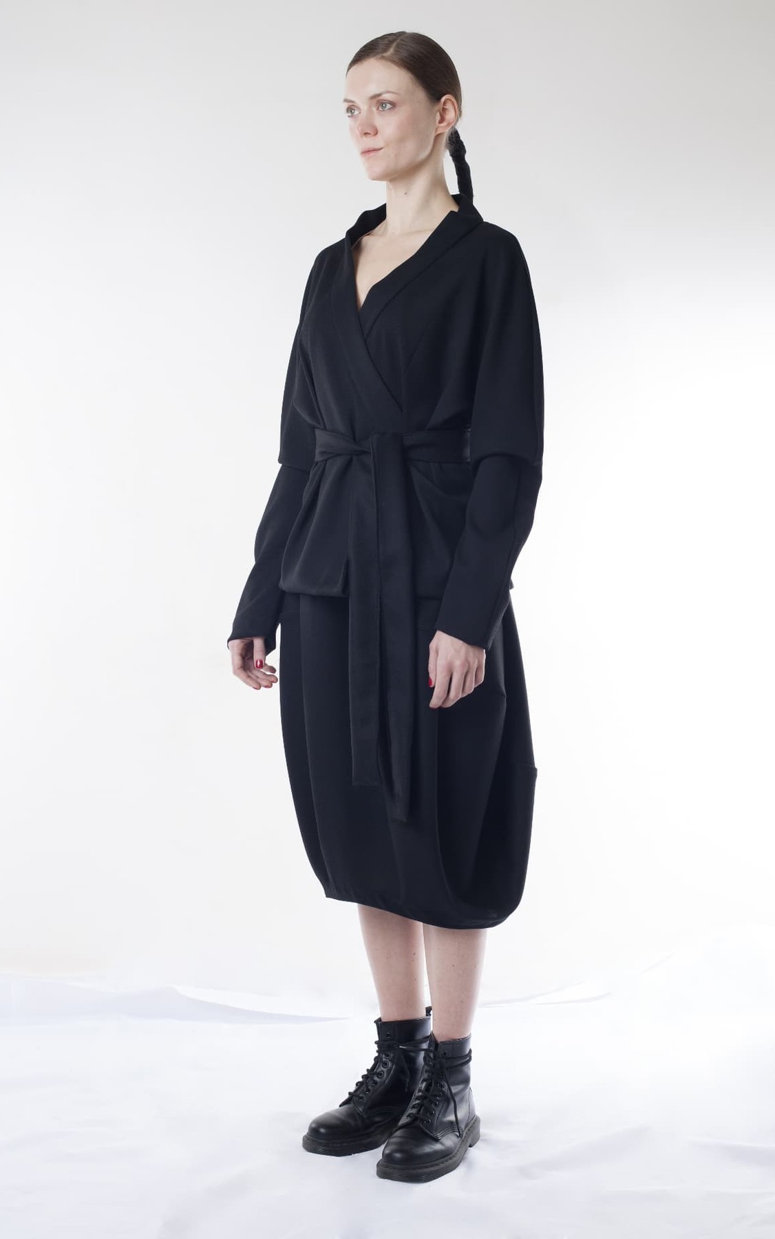 Anki Jacket, worn — three-quarter