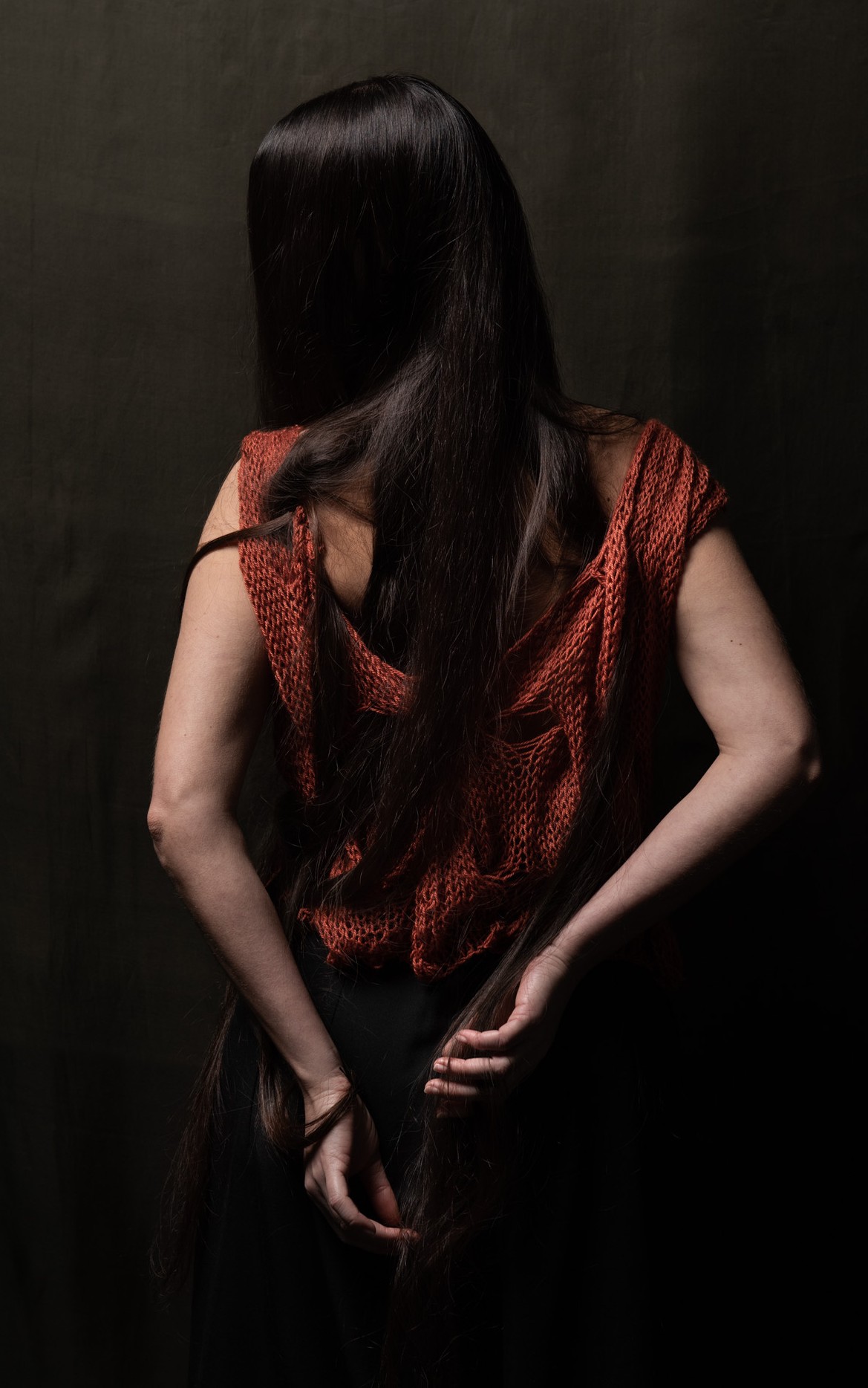 Aria Top, worn — back