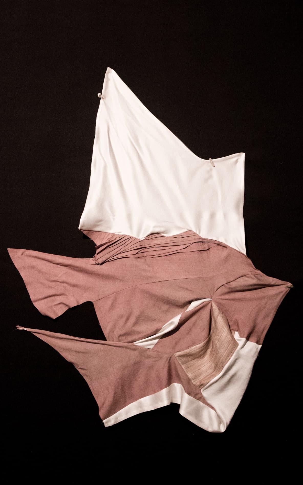 Aya Top laid flat on black
