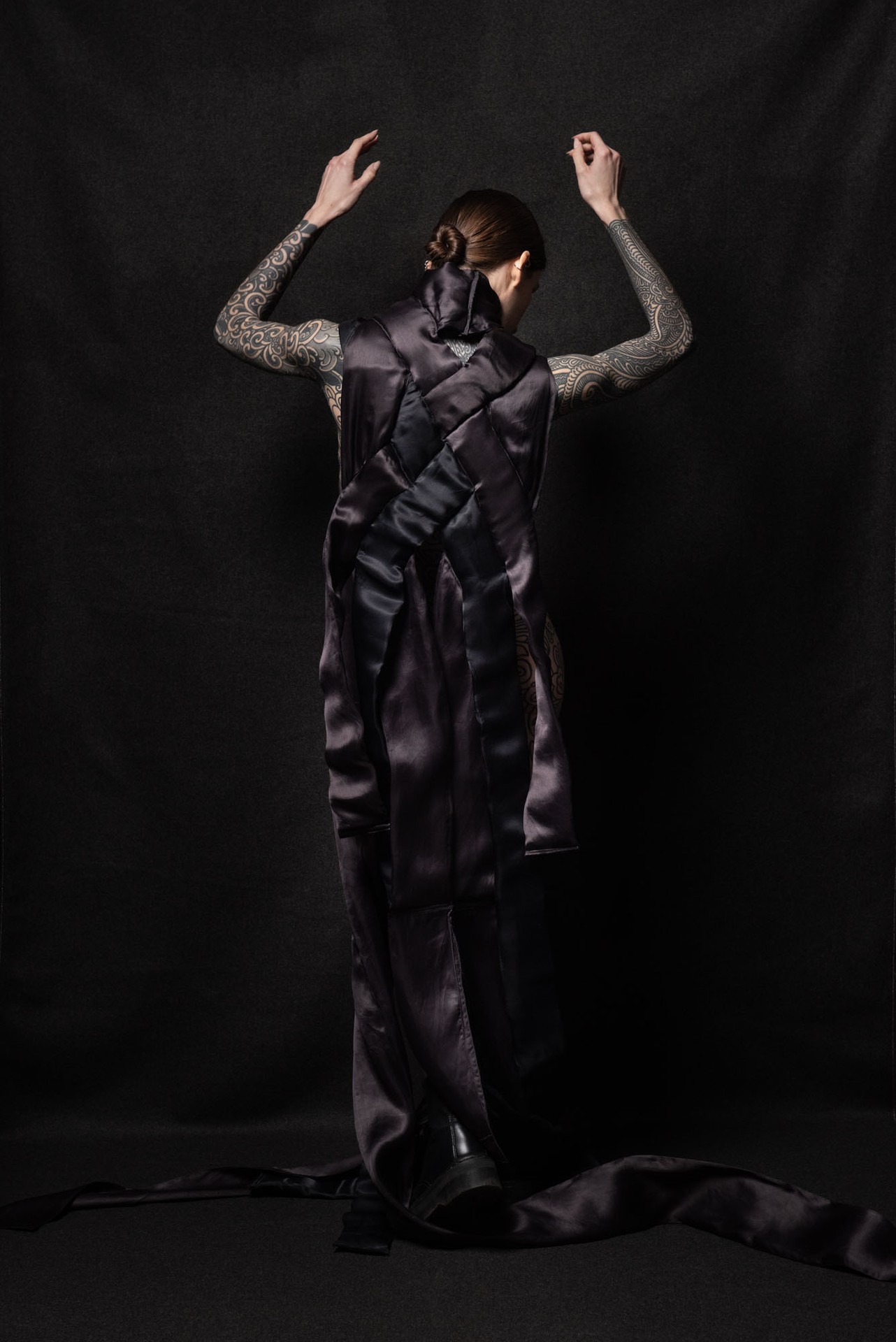 Aria Dress, worn — back