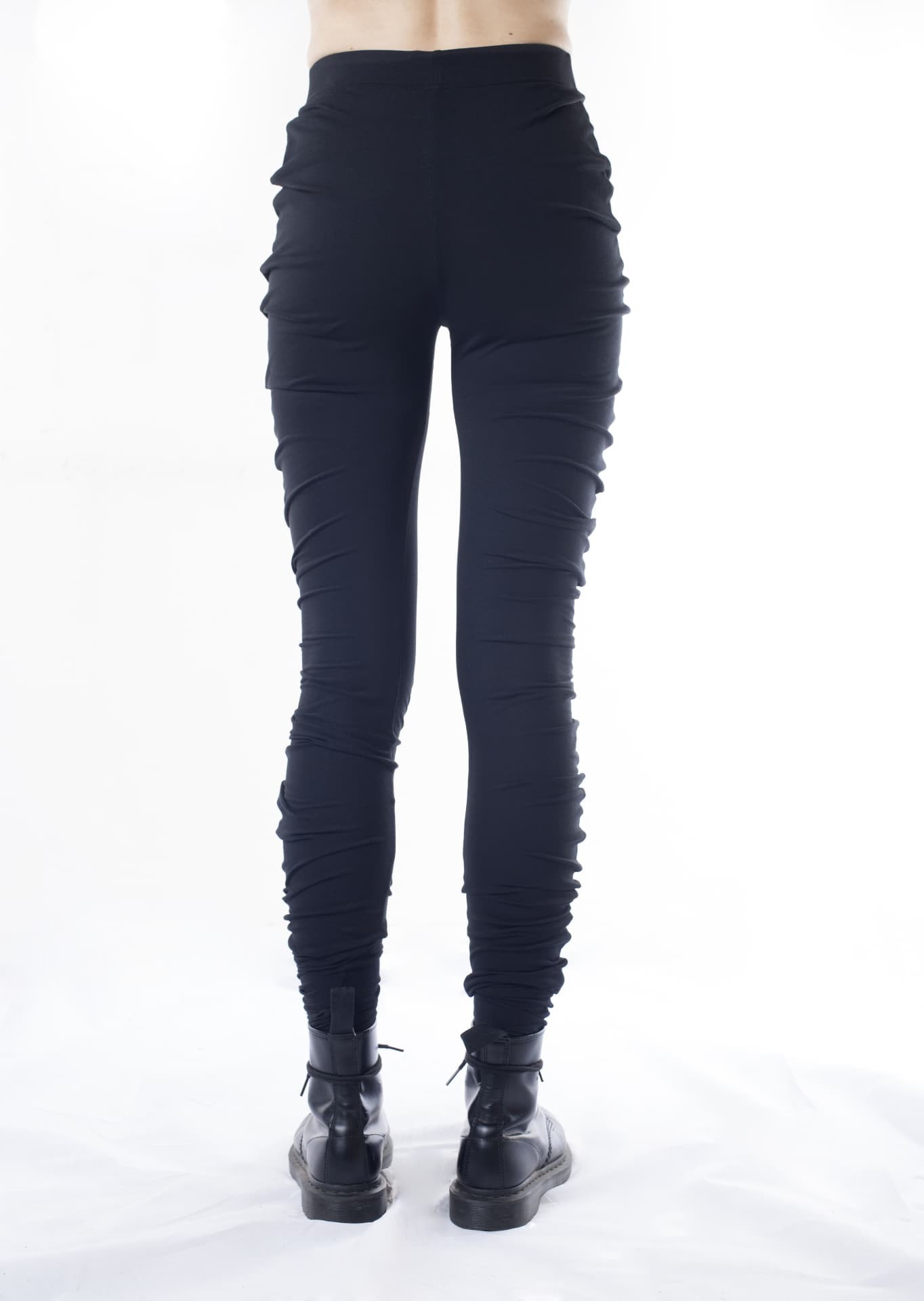 Naga Leggings in black, worn — back